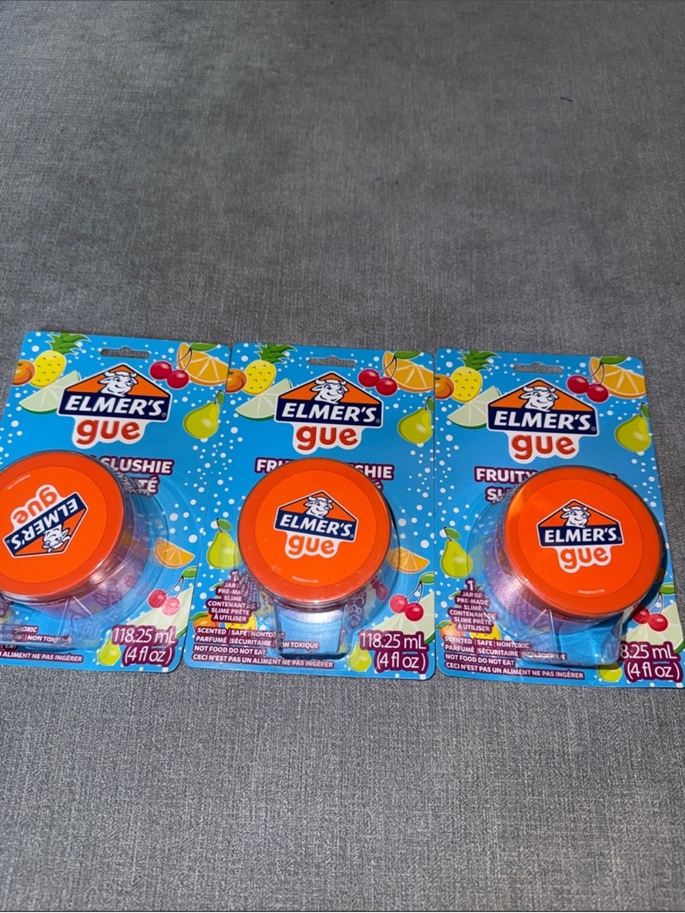 Elmer’s Scented Fruity Slushie Gue Slime - (3 Pack)